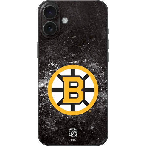 NHL Boston Bruins Iced iPhone 16 Plus Skin
